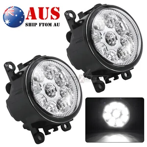 Pair LED Fog Light Lamp.For Nissan Navara D40 Ute Leaf Pathfinder Patrol Frontie - Picture 1 of 7