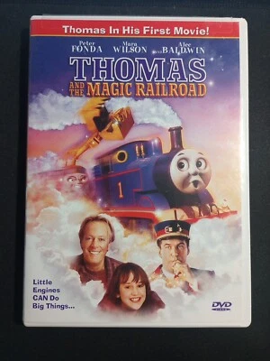 Thomas and the Magic Railroad DVD Disc 2000 Mara Wilson Alec Baldwin Peter Fonda - Image 1 of 4