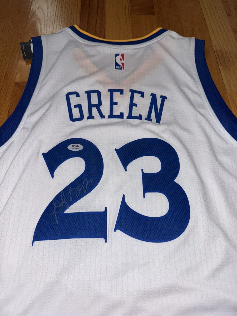 NBAユニフォーム Draymond Green (サイン入り) 25-swingman-player-jersey-