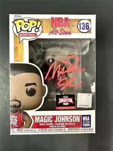 Magic Johnson signed 1986 All-Star Funko Pop! autograph (B) ~ Beckett BAS - Picture 1 of 6