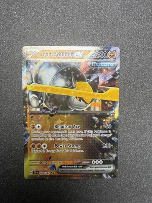 Iron Boulder ex 099/162 SV05: Temporal Forces Holo - Image 1 of 2