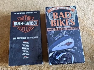 Harley-Davidson VHS Lot Bad Bikes American Motorcycle 1993 *Read* - Picture 1 of 9