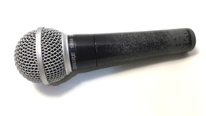 Genuine Shure SM58 Professional XLR Microphone Made in USA in 1986 New Grill - Picture 1 of 18