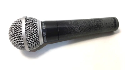 Genuine Shure SM58 Professional XLR Microphone Made in USA in 1986 New Grille - Image 1 of 4