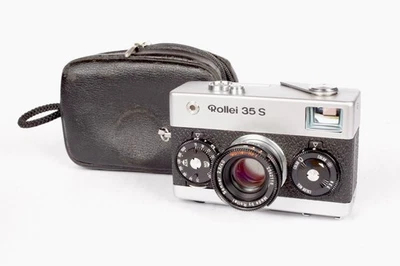 METER WORKS- Rollei 35 S 35mm Film Camera w/ 40mm f/2.8 Sonnar - US SELLER - Image 1 of 4