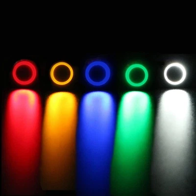12mm Impermeabile Metallo Interruttore a Pulsante Con Luce LED Durevole E Veloce - Immagine 1 di 4