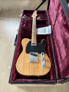 SCHECTER telecaster style Electric Guitar Natural Safe Packing! - Picture 1 of 8