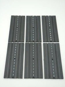 AURORA TJET 7" STRAIGHT TRACKS ~ 6 PC GOOD-VG COND ~ CLEAN & RACE READY ~ RARE - Picture 1 of 6