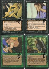 COMPLETE Set of MTG M:tG ICE AGE Julie Baroh - SIGNED ARTIST PROOF S!