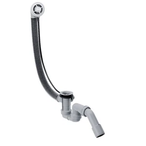 Set troppopieno rifiuti bagno per vasca Hansgrohe Flexaplus 58140180 *PARTI MANCANTI* - Foto 1 di 24