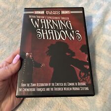 Warning Shadows: A Nocturnal Hallucination (DVD, 1923) Kino Video RARE OOP