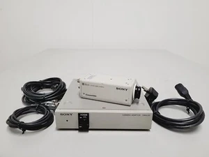 Sony 3CCD Farbvideokamera DXC-390P und Adapter CMA-D2CE - Bild 1 von 15