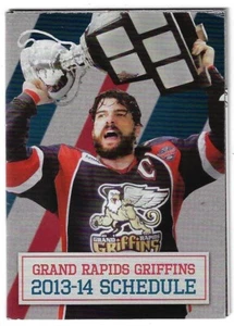 Grand Rapids Griffins 2013-14 ¡horario de hockey AHL!¡!! Muchos patrocinadores - Imagen 1 de 1
