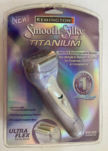 NEW - Remington Smooth & Silky Titanium Lady Shaver WDF-3500 Rechargeable Razor