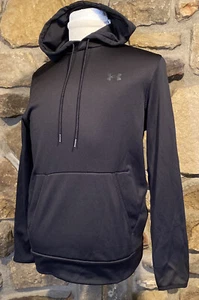 Under Armour (UA IN THE ZONE) Polyester Hoodie Pullover schwarz/stahl Gr. Medium - Bild 1 von 7