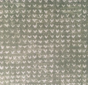 50cm x 137cm ANDREW MARTIN "Finch" Linen fabric small-scale Green Lichen - Picture 1 of 7