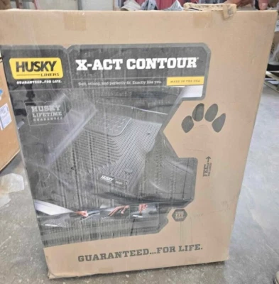 Ford Expedition 2018-24 revestimiento de piso de segunda fila - Husky Liner X-act Contour negro Foto 1 de 3