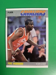 1987-88 Fleer Phil Hubbard #53 Cleveland Cavaliers - Imagen 1 de 2