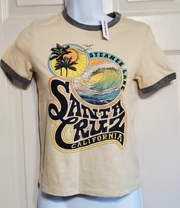 Old Navy Santa Cruz CA T-shirt Sz. M(8) NWT - Picture 1 of 7