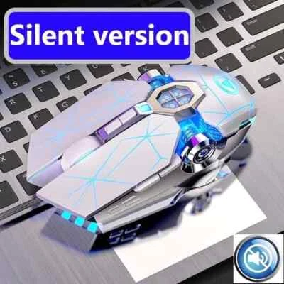 Pro Gaming Mouse 3200DPI Adjustable Silent Optical LED USB Wired Computer Mice N - Image 1 of 4