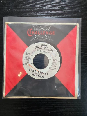 RARE 1963 Jerry Fuller 45~Dear Teresa/Give My Love to Christy Promo Challenge - Image 1 of 4