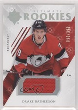 2018-19 Ultimate Collection Rookies Jerseys /399 Drake Batherson #68 Rookie RC