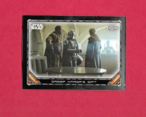 Star Wars Topps Mandalorian Chrome 2022 Base Set Greef karga's gift S1-41 - Bild 1 von 1