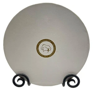 Pampered Chef Simple Additions Set of 4 White Gold Stars Swirls Plates Dessert - Picture 1 of 13
