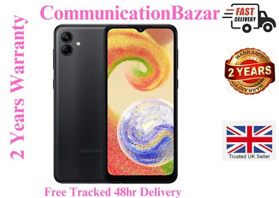 Brand New Samsung Galaxy A04 128GB 4GB Android SmartPhone Unlocked Sealed - Image 1 of 4