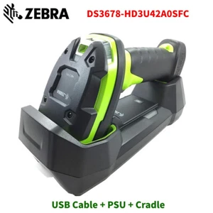 Zebra DS3678-HD3U42A0SFC Ultra-Robuster kabelloser Bluetooth 1D 2D Barcode Scanner - Bild 1 von 9