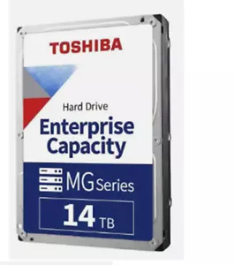 Toshiba MG Ser. Disco rigido 14 TB 3,5" SATA DATA CENTER HDD 7200 rpm MG07ACA14TE - Foto 1 di 2