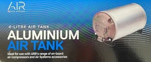 ARB ALUMINIUM AIR TANK 4L 150PSI Rated, Horizontal/Vertical Mountable 171507 - Picture 1 of 1