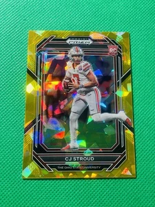 2023 Panini Prizm Gold Ice Cj Stroud Rc #102 - Picture 1 of 1