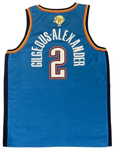 Maglia Shai Gilgeous-Alexander Oklahoma City Thunder 2025 NBA Finals taglia XL - Foto 1 di 3