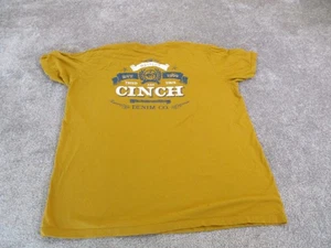 Cinch Shirt Herren XXL 2XL braun Grafik T-Shirt Western Cowboy MÄNGEL - Bild 1 von 10