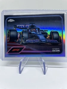 2024 Topps Chrome F1 Esteban Ocon Car #81 Refractor - Photo 1 sur 2