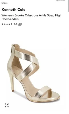 Sandalia Kenneth Cole Brooke Cross Nueva Talla 6.5M 🇨🇳  Foto 1 de 4