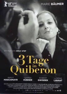 3 Tage in Quiberon - Marie Bäumer - Filmposter A3 29x42cm gerollt - Picture 1 of 1