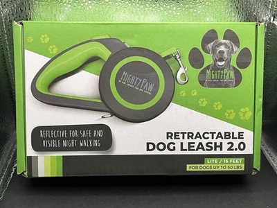 Mighty Paw Retractable Dog Leash | 16ft for Dogs 0-50  ~ New in Box - Image 1 of 3