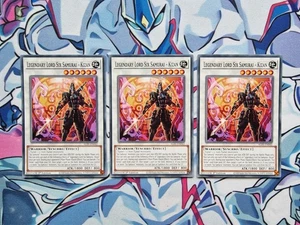 Legendary Lord Six Samurai Kizan 1st Edition Common ALIN Yugioh Card PLAYSET - Picture 1 of 1