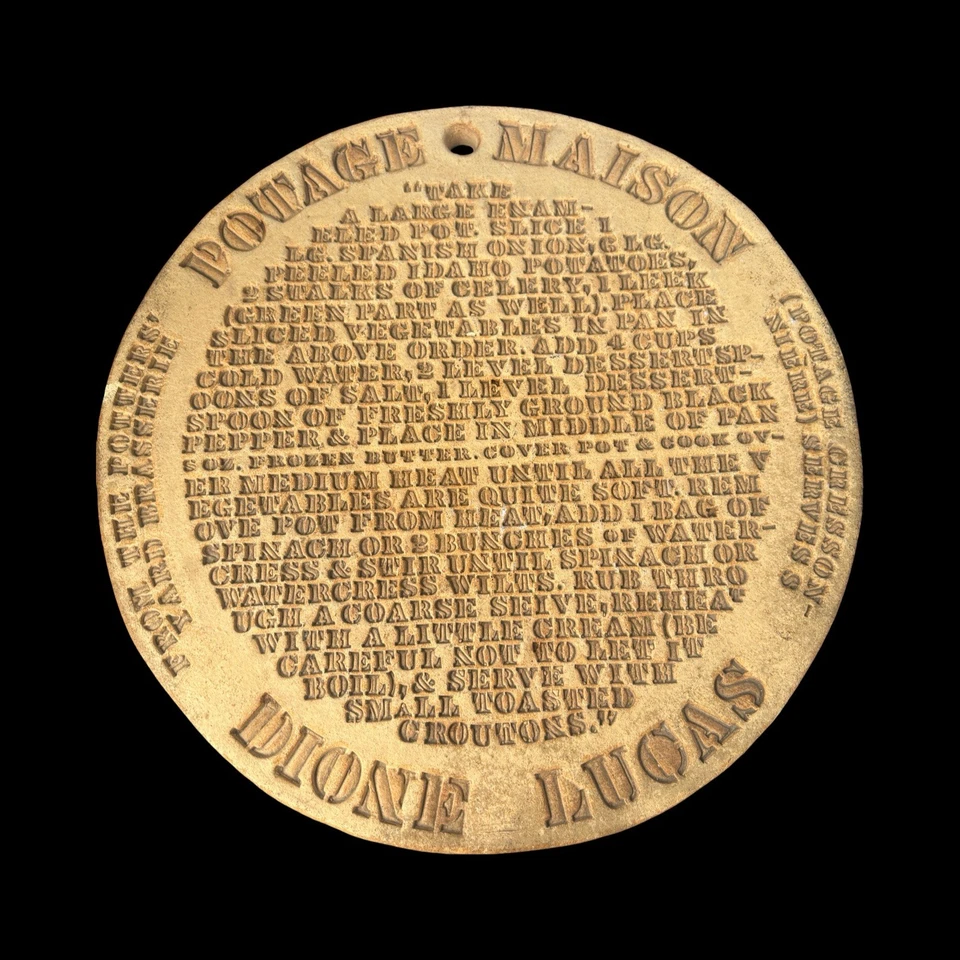 Receta de colección Bennington Pottery Dione Lucas Potage Maison 15 Foto 1 de 4