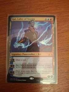 Magic The Gathering Ral, Caller of Storms FOIL Guilds of Ravnica casi nuevo mítico raro - Imagen 1 de 1