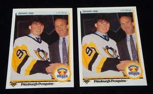 1990 Upper Deck #356 Jaromir Jagr Number 1 Draft rookie card - Picture 1 of 2