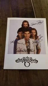THE OAK RIDGE BOYS FIRMADO AUTO LAS 4 FOTOS BONSALL ALLEN GOLDEN STERBAN ELVIRA - Imagen 1 de 1