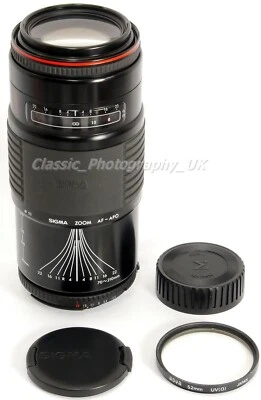 SIGMA Zoom AF-APO 70-210mm F3.5-4.5 PROFESSIONAL Auto Focus ZOOM Lens for NIKON - Image 1 of 4