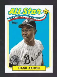 2024 Topps Series 2 #89ASB-2 HANK AARON 1989 Topps All Star Baseball Throwback - Picture 1 of 2