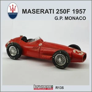 MASERATI FORMULA1 250F 1957 G.P. MONACO BRUMM R135 ENZA SCATOLA (C152) - Foto 1 di 6
