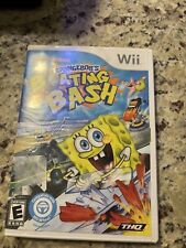 SpongeBob's Boating Bash - Nintendo Wii Disc Case & Manual 2010 Nickelodeon READ