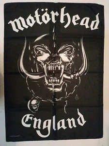 Vintage MOTORHEAD Unused 2003 TEXTILE POSTER FLAG banner England - Picture 1 of 6