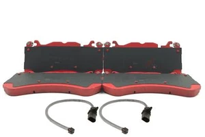 PARA AUDI RS6 C6 C7 RS7 4G PERFORMANCE CARRERAS PASTILLAS DE FRENO DELANTERAS Y SENSORES - Imagen 1 de 7